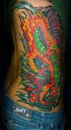 japanese dragon pics tat on side back